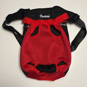 Pawaboo Pet Carrier Backpack or Frontpack, Adjustable Pet Front Legs/Tail Out